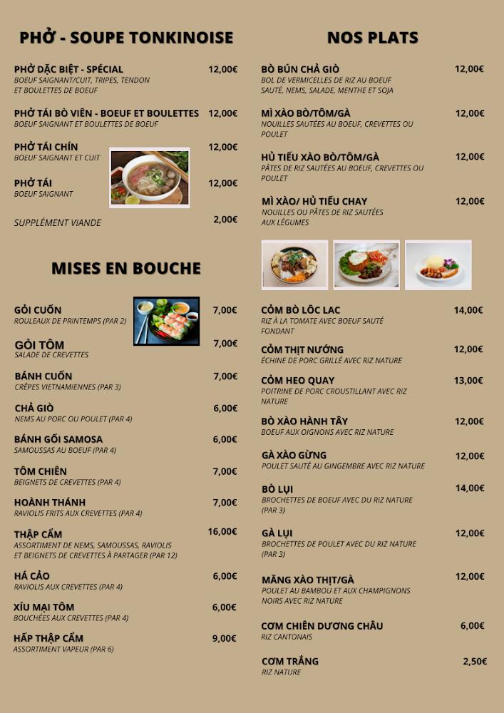 Pho L Orient - Menu Image 1