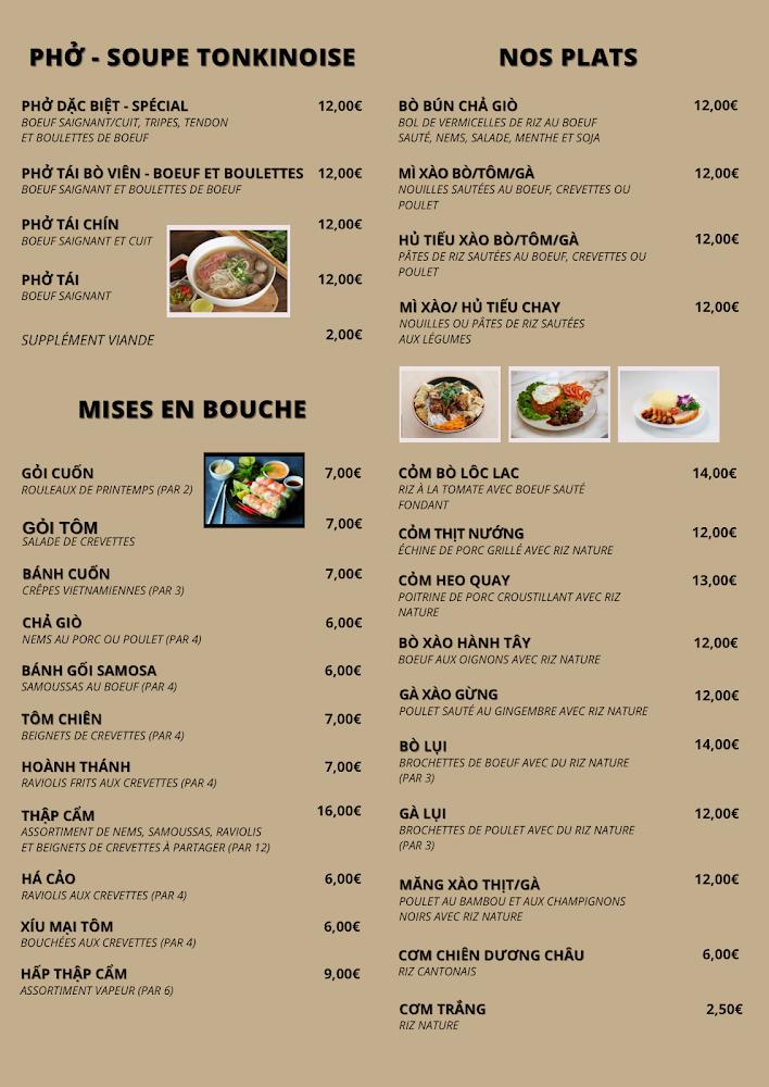Pho L Orient - Menu Image 3